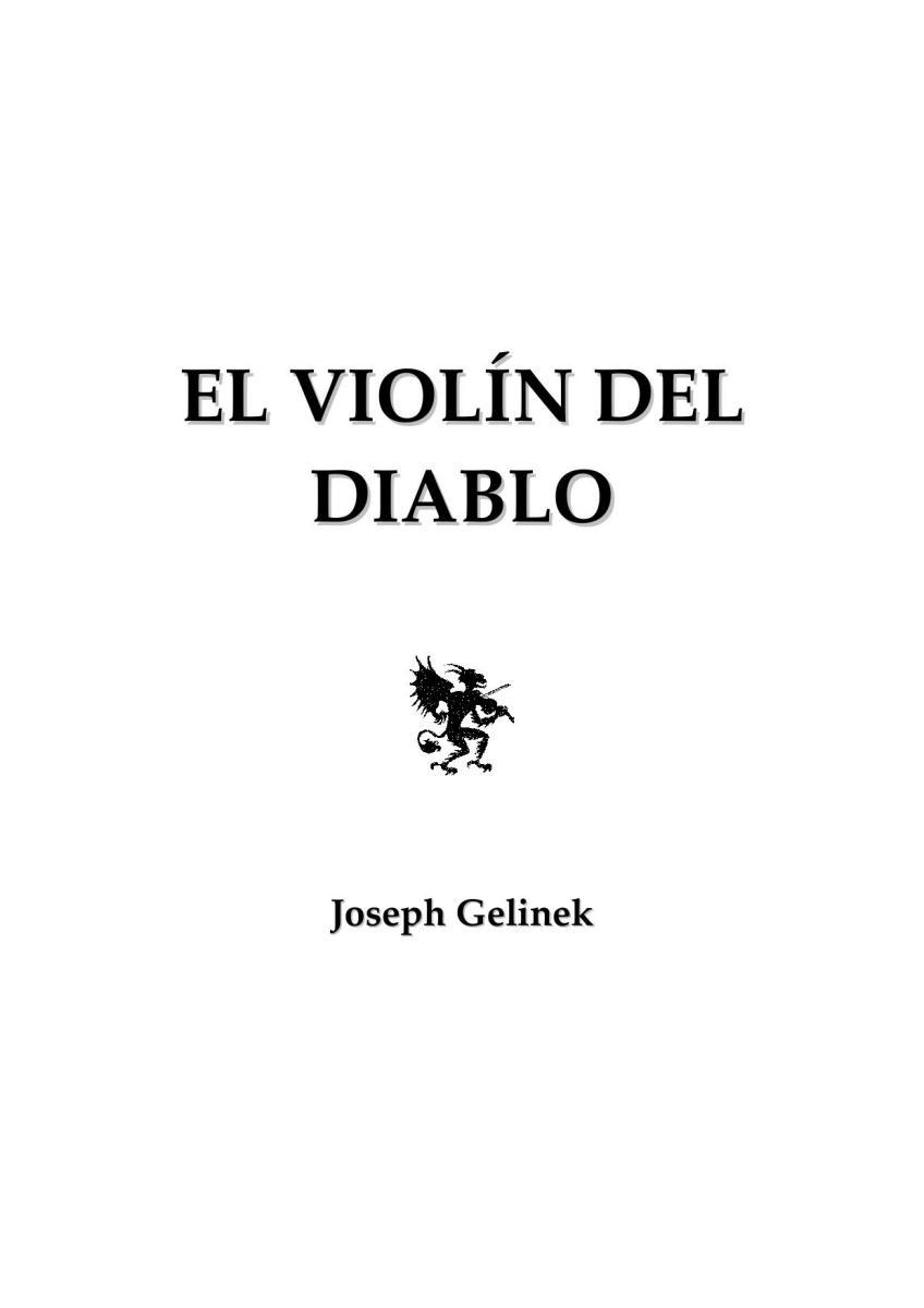 Portada de El violín del diablo